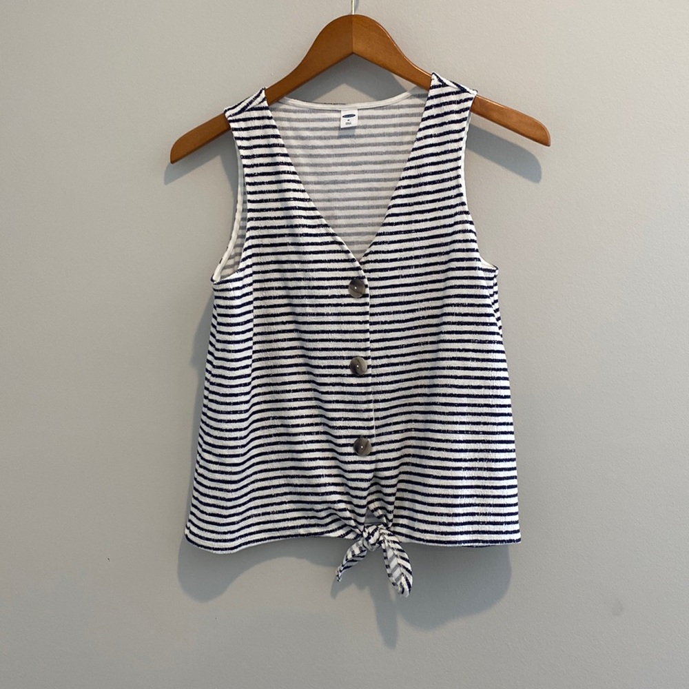 Old Navy striped tank top